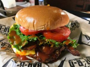 Bob Sykes BarBQ burger