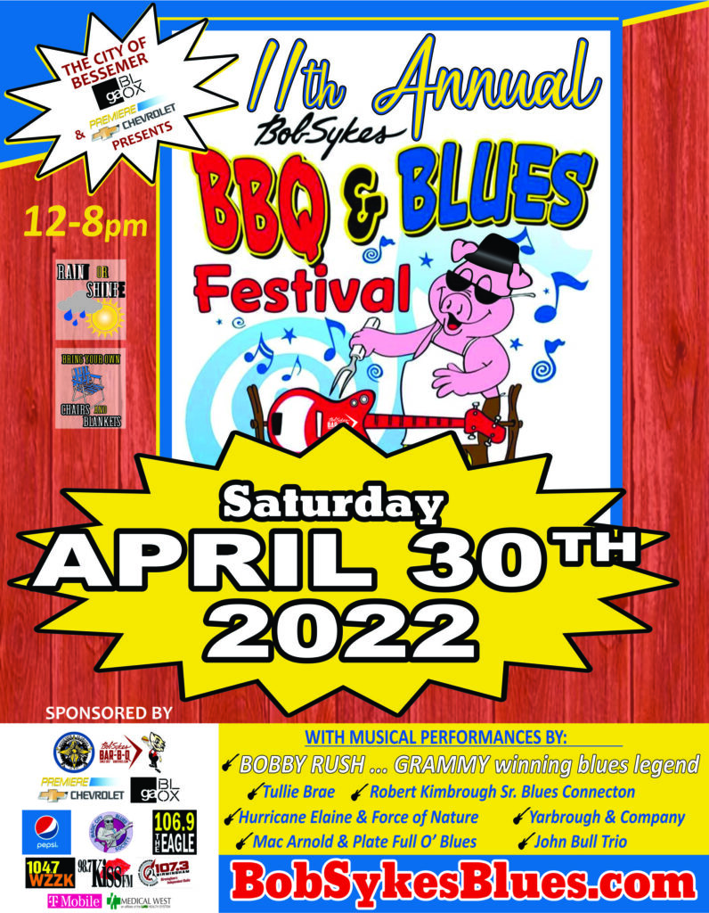 Flyer of the Blue’s Fest