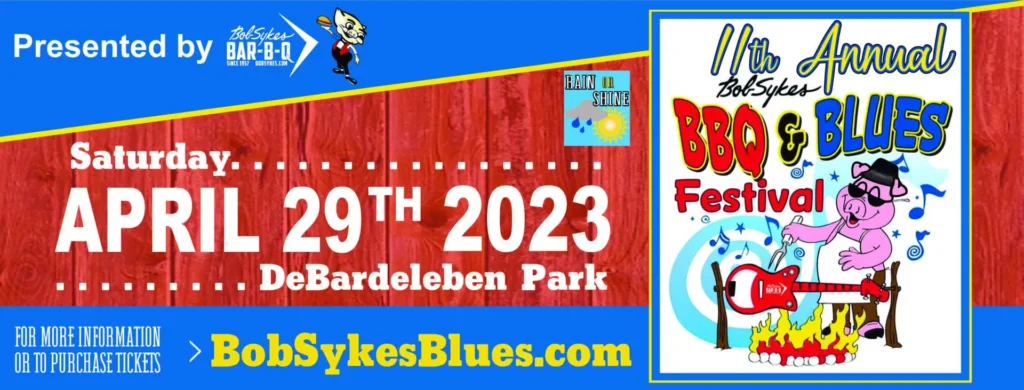 BBQ & Blues Festival promotional banner