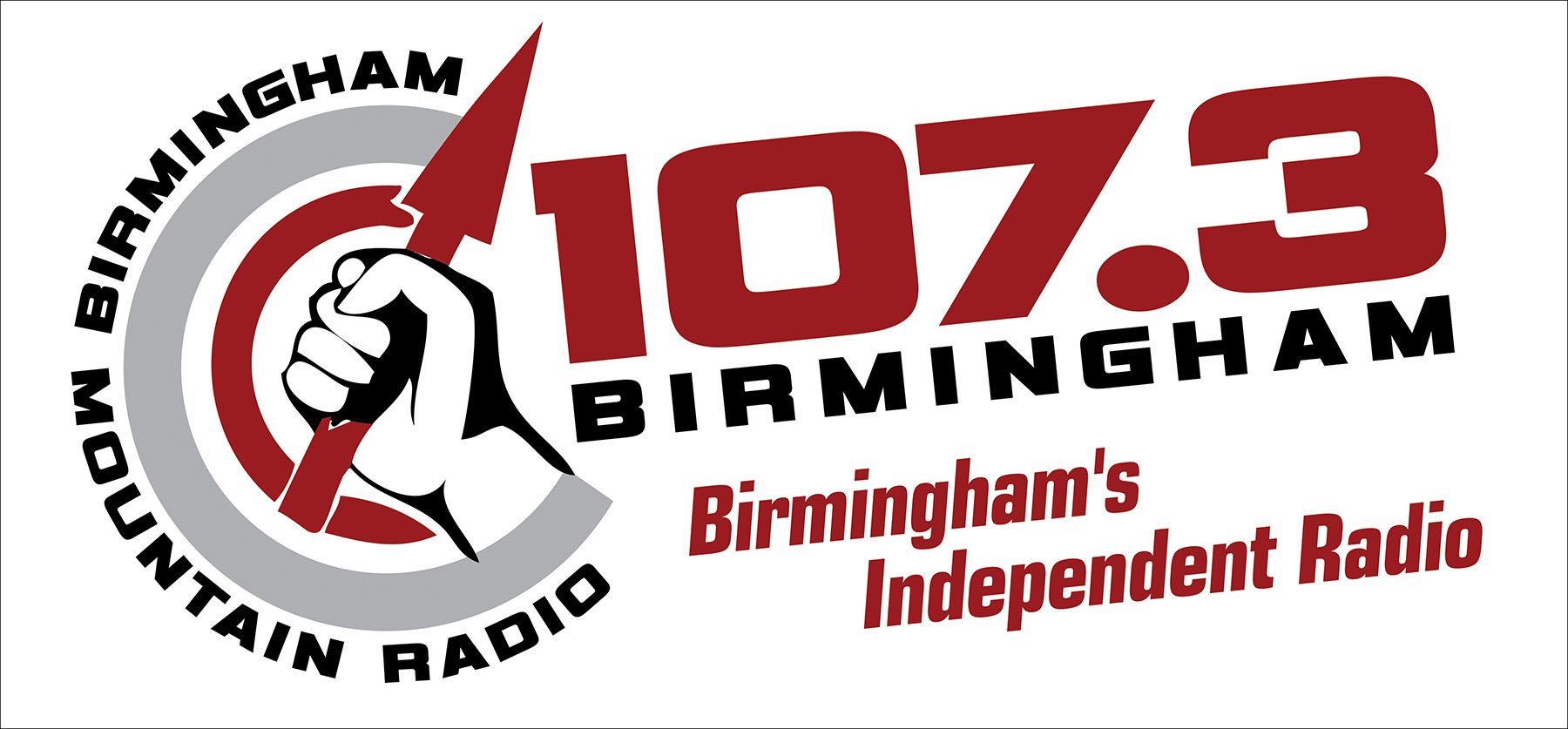 Birmingham’s Independent Radio 107.3 logo