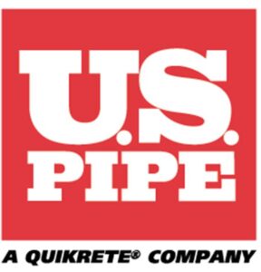 U.S. Pipe logo, a Quikrete company.